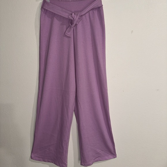 Zara Other - Zara Lilac Tailored Straight Wide Leg  Size 11-12 Street‎ Waist